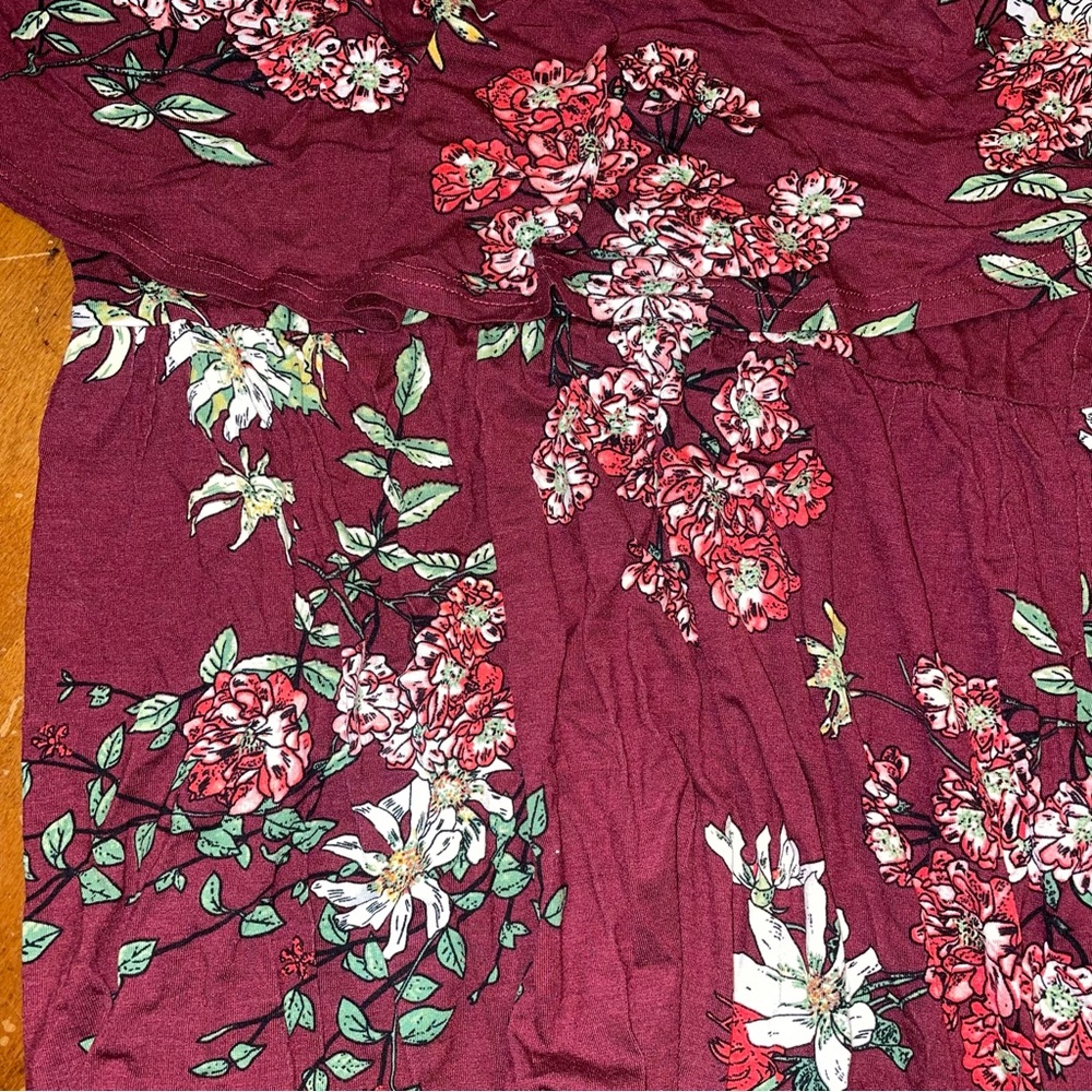 NWT floral maxi dress - Picture 8 of 12